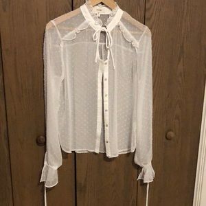 Meraki White blouse.